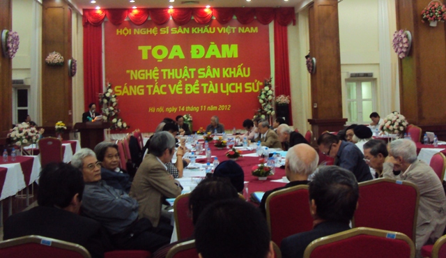 Tọa đàm “Nghệ thuật sân khấu sáng tác về đề tài lịch sử”